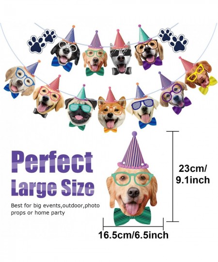 Dog Birthday Banner Birthday Garland Dog Theme Party Bunting Decoration Baby Shower Party Supplies (Dog) $15.91 - Kids' Party...