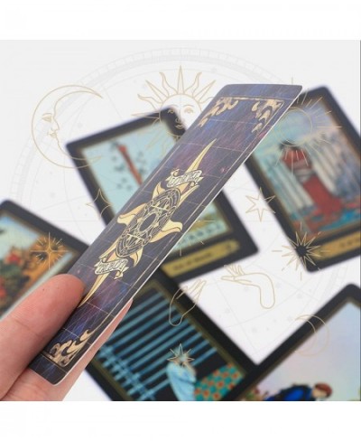 Tarot Cards Deck 78 Cards Shining Glowing Holographic Portable Classic Werther Tarot Cards Deck with Colorful Box and English...