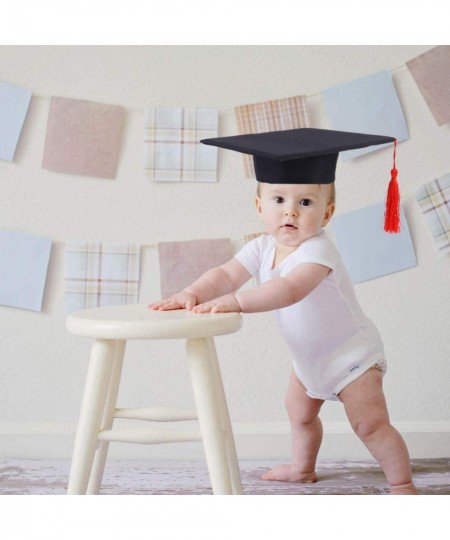 Kids Graduation Cap Baby Photography Props Perfect for Children Preschool or Daycare Grad Ceremony Black $22.81 - Kids' Dress...