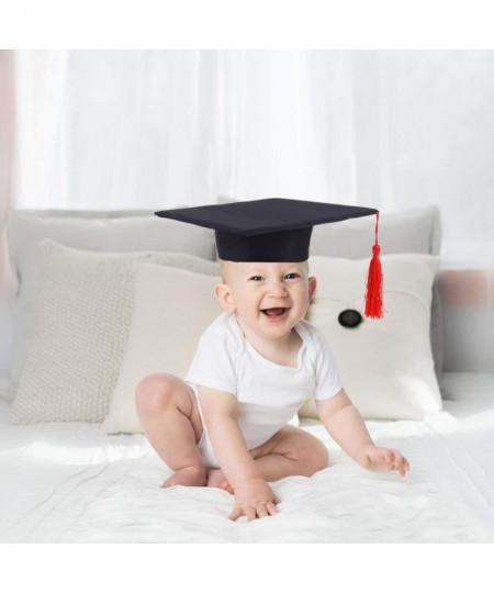 Kids Graduation Cap Baby Photography Props Perfect for Children Preschool or Daycare Grad Ceremony Black $22.81 - Kids' Dress...