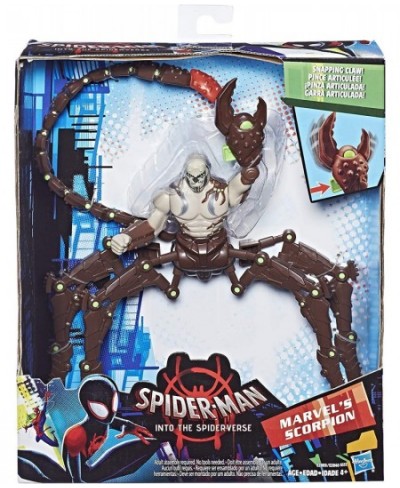 Spider-Man: Into The Spider-Verse Marvel's Scorpion 6"-Scale Villain Action Figure Toy $48.66 - Action Figures