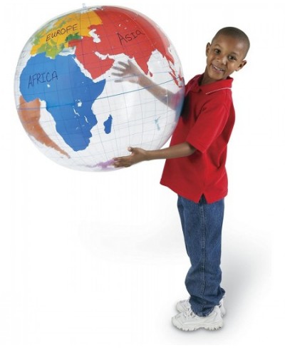 Inflatable Labeling Globe - Geography Class Supplies for Kids Inflatable Earth Classroom Science Supplies $39.38 - Geographic...