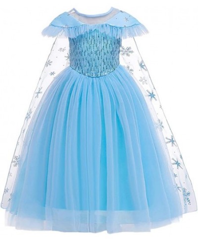 Girls Frozen Elsa Princess Dress Halloween Costume Christmas Birthday Evening Party Ball Gown w/Accessories $56.80 - Kids' Co...