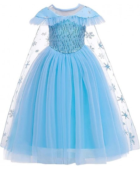 Girls Frozen Elsa Princess Dress Halloween Costume Christmas Birthday Evening Party Ball Gown w/Accessories $56.80 - Kids' Co...