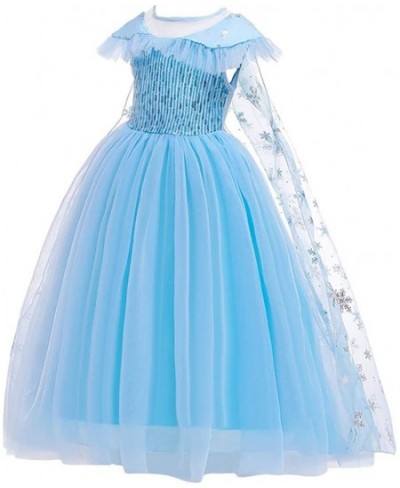 Girls Frozen Elsa Princess Dress Halloween Costume Christmas Birthday Evening Party Ball Gown w/Accessories $56.80 - Kids' Co...