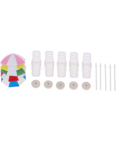 5 Set Mini Beach Umbrella Set for Dollhouse Yard Garden Swimming Pool Accessories and Furniture DIY Diorama Decor $16.69 - Do...