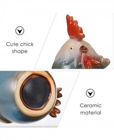 Decoration Coin Bank Animal Piggy Bank Cartoon Saving Pot Easter Chicken Statue Coin Bank Ceramic Money Bank Saving Coin Box ...