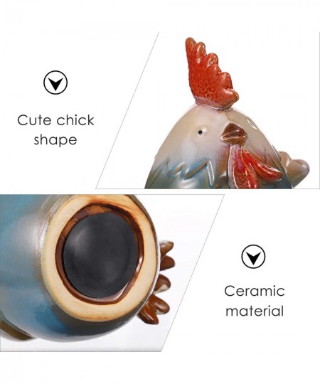 Decoration Coin Bank Animal Piggy Bank Cartoon Saving Pot Easter Chicken Statue Coin Bank Ceramic Money Bank Saving Coin Box ...