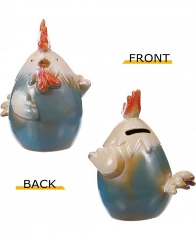 Decoration Coin Bank Animal Piggy Bank Cartoon Saving Pot Easter Chicken Statue Coin Bank Ceramic Money Bank Saving Coin Box ...