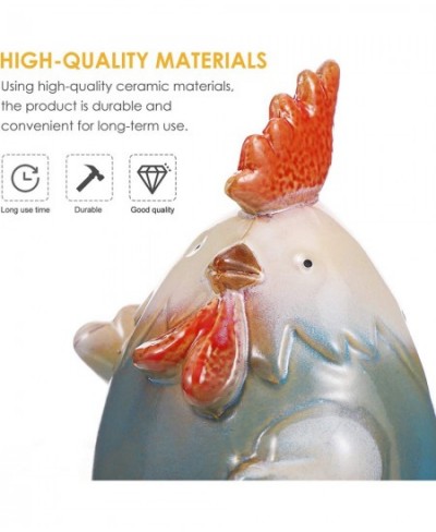 Decoration Coin Bank Animal Piggy Bank Cartoon Saving Pot Easter Chicken Statue Coin Bank Ceramic Money Bank Saving Coin Box ...