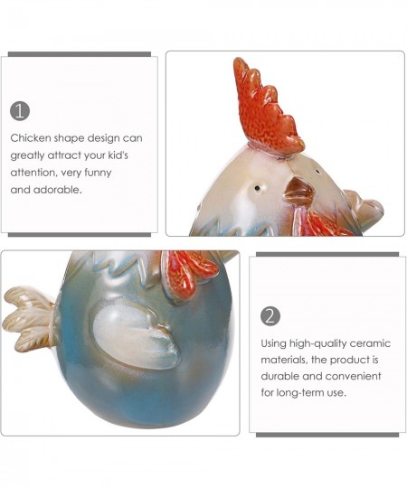 Decoration Coin Bank Animal Piggy Bank Cartoon Saving Pot Easter Chicken Statue Coin Bank Ceramic Money Bank Saving Coin Box ...