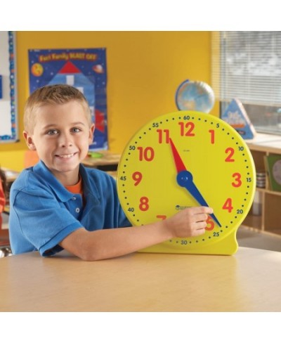 Big Time Learning Clock Analog Clock Homeschool 12 Hour Basic Math Development Ages 5+ $34.14 - Early Development & Activity ...