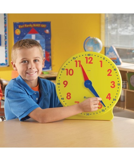 Big Time Learning Clock Analog Clock Homeschool 12 Hour Basic Math Development Ages 5+ $34.14 - Early Development & Activity ...