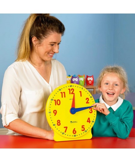 Big Time Learning Clock Analog Clock Homeschool 12 Hour Basic Math Development Ages 5+ $34.14 - Early Development & Activity ...