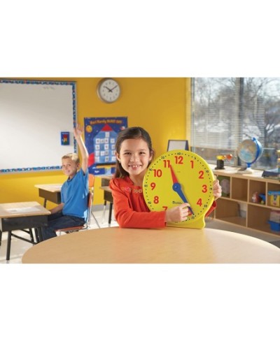 Big Time Learning Clock Analog Clock Homeschool 12 Hour Basic Math Development Ages 5+ $34.14 - Early Development & Activity ...