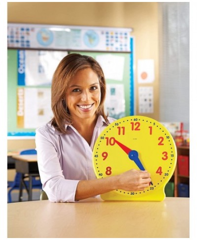 Big Time Learning Clock Analog Clock Homeschool 12 Hour Basic Math Development Ages 5+ $34.14 - Early Development & Activity ...