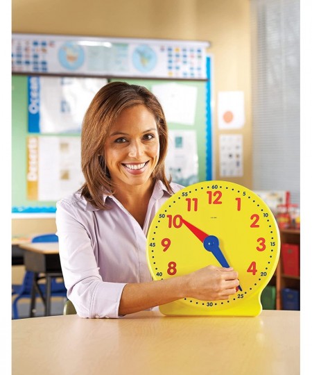 Big Time Learning Clock Analog Clock Homeschool 12 Hour Basic Math Development Ages 5+ $34.14 - Early Development & Activity ...