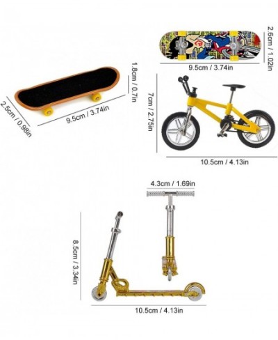 Skate Park Kit Mini Finger Skateboard Ramp Set Fingerboard Skatepark Finger Toys Set Skatepark Training Prop Gift (No Ramp) $...