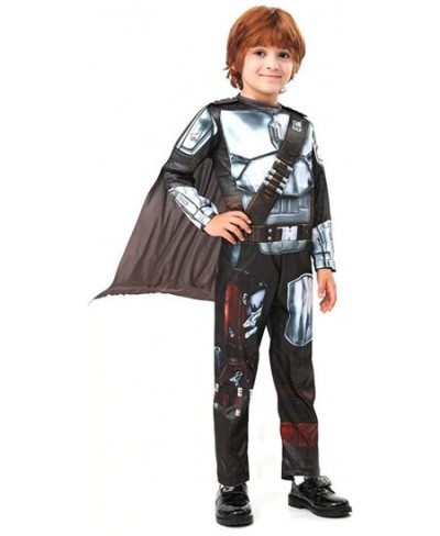 Halloween Costume for Kids Mandalorian Costume Boys Cosplay Dress up Holiday Party Jumpsuit $51.32 - Kids' Costumes