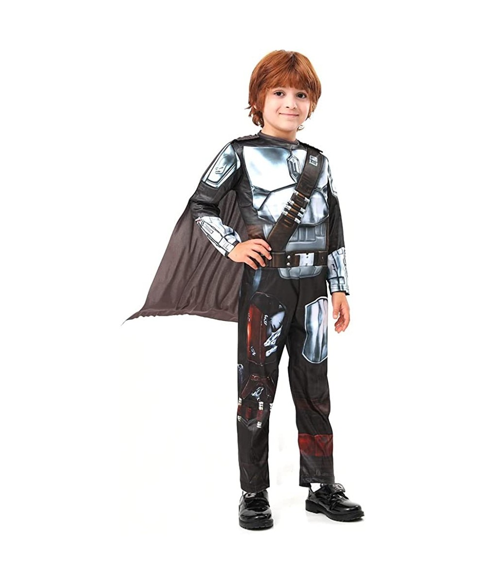 Halloween Costume for Kids Mandalorian Costume Boys Cosplay Dress up Holiday Party Jumpsuit $51.32 - Kids' Costumes