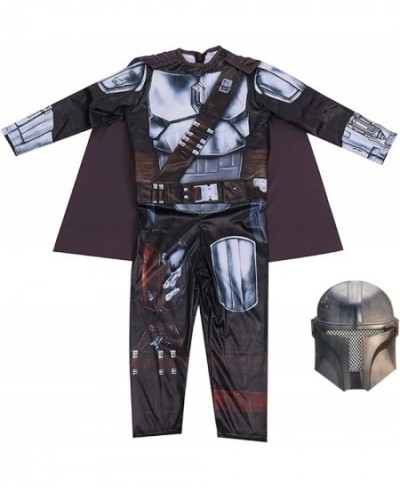 Halloween Costume for Kids Mandalorian Costume Boys Cosplay Dress up Holiday Party Jumpsuit $51.32 - Kids' Costumes