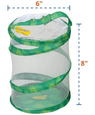 - Mini Butterfly Habitat Insect Mesh Cage Pop Up Port A Bug Terrarium 6" x 8" Tall (Pack of 4) $36.52 - Habitat Science Kits