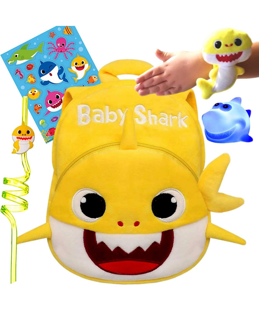 Baby Shark Backpack Gift Set Bundle (5 Pack) Kids Baby Shark Toys Plush Toddler Play Set $50.59 - Plush Figure Toys