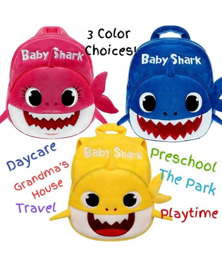 Baby Shark Backpack Gift Set Bundle (5 Pack) Kids Baby Shark Toys Plush Toddler Play Set $50.59 - Plush Figure Toys