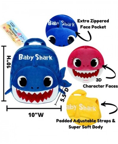 Baby Shark Backpack Gift Set Bundle (5 Pack) Kids Baby Shark Toys Plush Toddler Play Set $50.59 - Plush Figure Toys