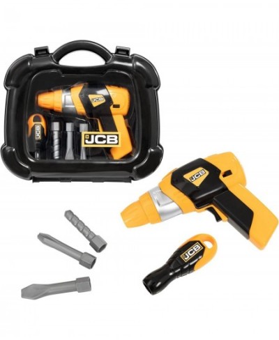 JCB Tool Case & Tools Carry Case With Battery Operated Drill $74.54 - Toy Construction Tools