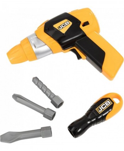 JCB Tool Case & Tools Carry Case With Battery Operated Drill $74.54 - Toy Construction Tools