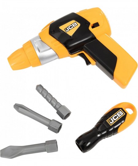 JCB Tool Case & Tools Carry Case With Battery Operated Drill $74.54 - Toy Construction Tools