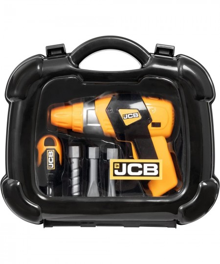 JCB Tool Case & Tools Carry Case With Battery Operated Drill $74.54 - Toy Construction Tools