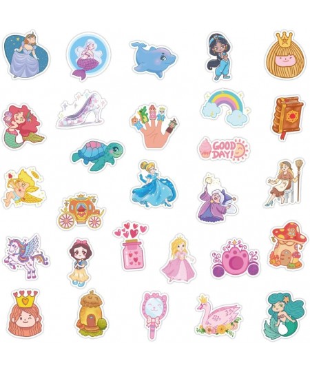 Princess Stickers Pack of 50Pcs Stickers for Kids Waterproof Stickers for Laptop Hydro Flask Phone.(50PCS) $15.81 - Kids' Sti...