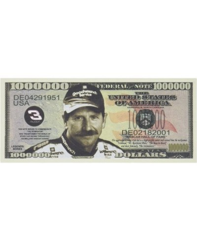 (100) Dale Earnhardt Sr. Million Dollar Bill $42.28 - Gags & Practical Joke Toys