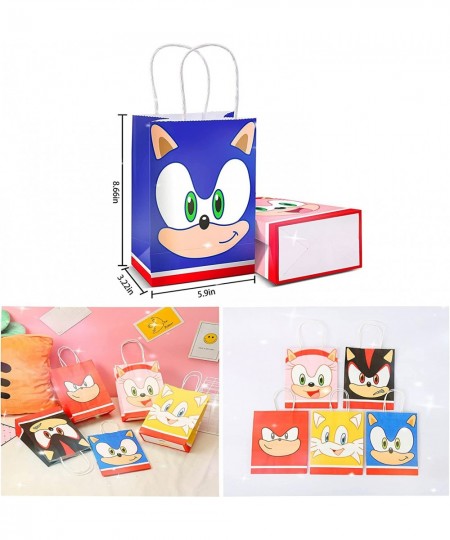 20 Pieces Sonic the Hedgehog Party Supplies Sonic candy bags tote bags gift bags party favors for boys and girls. $29.31 - Ki...