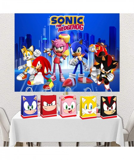 20 Pieces Sonic the Hedgehog Party Supplies Sonic candy bags tote bags gift bags party favors for boys and girls. $29.31 - Ki...