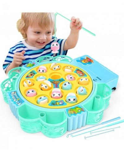 Rotating Fishing Game Toys with Music for Kids-Funny Gifts for Birthday $18.32 - Early Development & Activity Toys