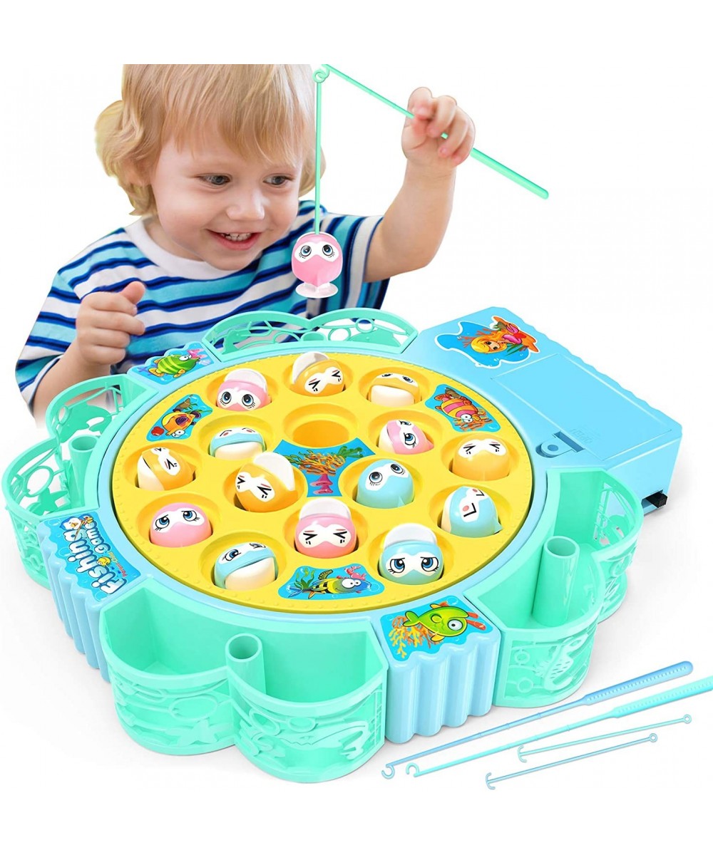 Rotating Fishing Game Toys with Music for Kids-Funny Gifts for Birthday $18.32 - Early Development & Activity Toys