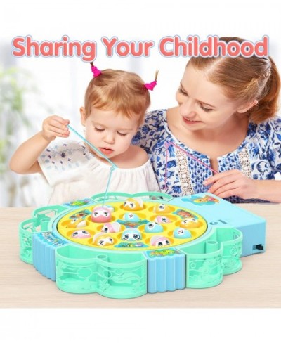 Rotating Fishing Game Toys with Music for Kids-Funny Gifts for Birthday $18.32 - Early Development & Activity Toys