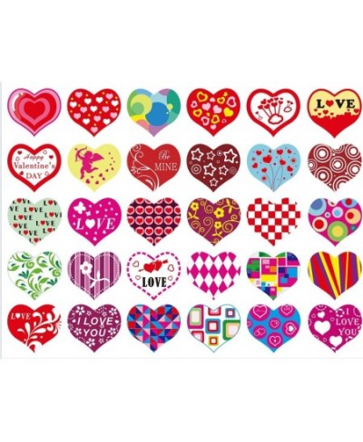 Heart Roll Sticker Tag Stickers Gift Labels Decals for Wedding Valentine's Favor 13 Assorted Designs 3 Rolls/ 270pcs $21.08 -...