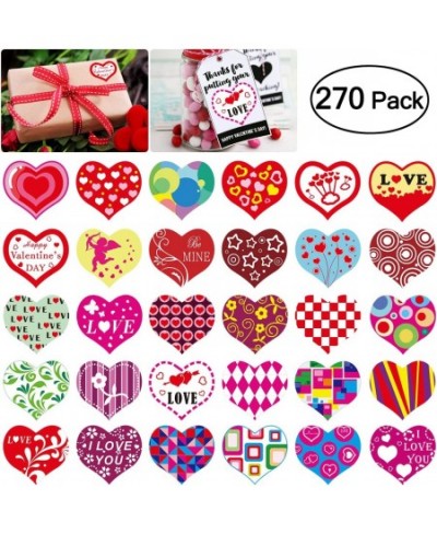 Heart Roll Sticker Tag Stickers Gift Labels Decals for Wedding Valentine's Favor 13 Assorted Designs 3 Rolls/ 270pcs $21.08 -...