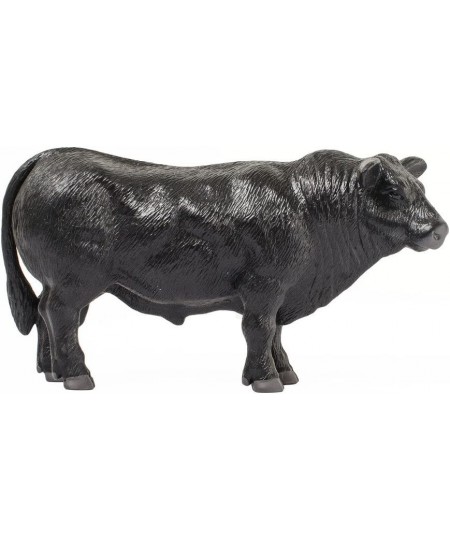 Angus Bull - Realistic Black Angus Bull 1/16th Scale $21.67 - Play Figure Playsets