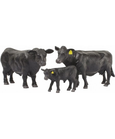 Angus Bull - Realistic Black Angus Bull 1/16th Scale $21.67 - Play Figure Playsets