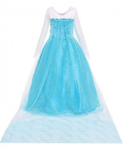 Princess Costume Birthday Party Dress Up for Little Girls with Wig Crown Wand Gloves Accessories 3-10 Years $42.13 - Kids' Co...