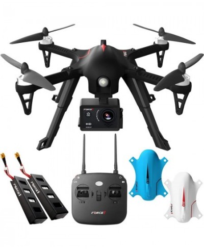 F100GP Drone with Camera for Adults - GoPro Compatible RC Drone with 1080p HD Video Drone Camera Long Range Brushless Quadcop...