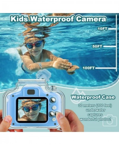 Kids Camera Waterproof for Kids Girls Age 3-8 Birthday Gifts 1080P Video Recorder Kids Digital Camera Toddler Toys for 3 4 5 ...