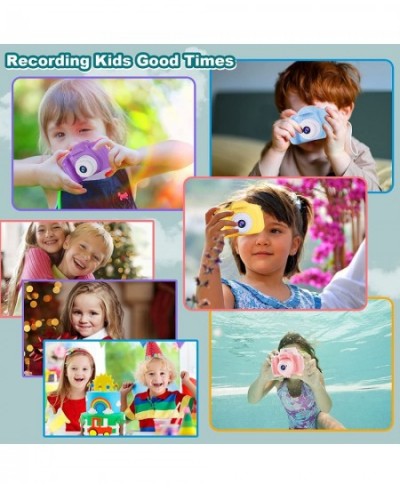 Kids Camera Waterproof for Kids Girls Age 3-8 Birthday Gifts 1080P Video Recorder Kids Digital Camera Toddler Toys for 3 4 5 ...