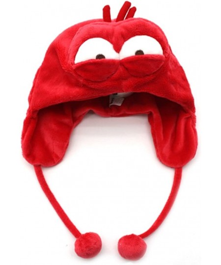 Cartoon Larva red Doll Figure Hat Cap Earmuffs Pretend Play Costume Incredible Comic Show Larva $27.77 - Kids' Dress-Up Acces...