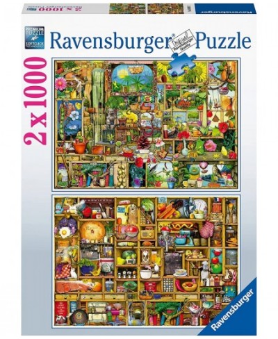 Colin Thompson 2X 1000 Piece Jigsaw Puzzles for Adults & Kids Age 14 Up [Amazon Exclusive] $67.24 - Board Games